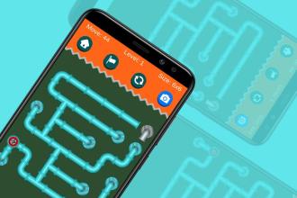 Pipes Connects Puzzle ✬截图2