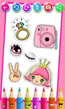 Girls Coloring Pages & Drawing Book For Kids截图4