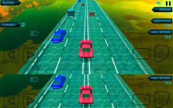 Highway traffic racing 3d action截图2