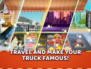 Chicago Burger Truck - Fast Food Cooking Game截图2