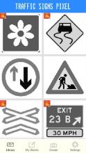 Traffic Signs Coloring By Number - Pixel截图4