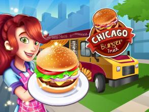 Chicago Burger Truck - Fast Food Cooking Game截图1