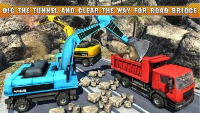 Road Building Construction Games - Bridge Builder截图1