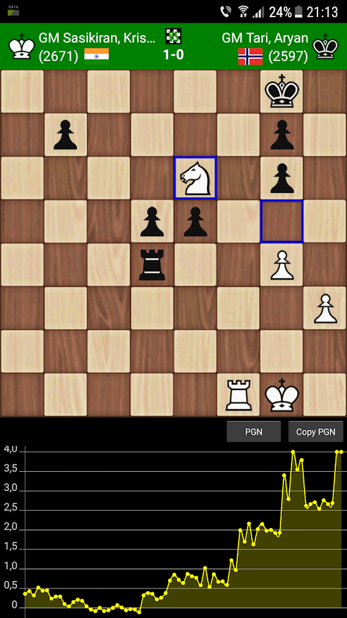 Chess4ever - Play, study & watch chess截图4