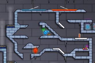 Fire boy and Water girl Maze Puzzel截图4