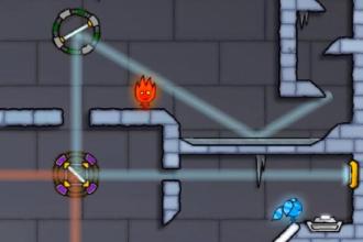 Fire boy and Water girl Maze Puzzel截图1