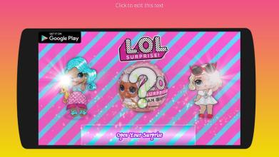 Dolls Opening Eggs - LQL 2018 Game Surprise截图1