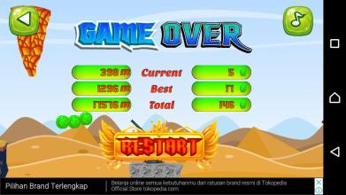 Sam The BlueBoard Fighter on Desert截图2