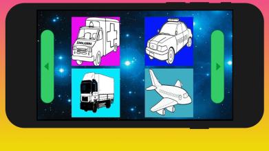 Coloring Vehicles截图1