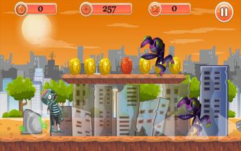 Zombies vs Alien Robots Games : Free For Kids截图1