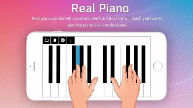 Real Piano Free : Keyboard with Magic Tiles Music截图3