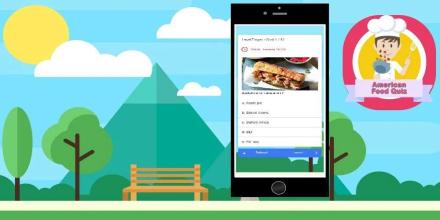 Permainan Tebak Makanan Amerika Di Smartphone截图1