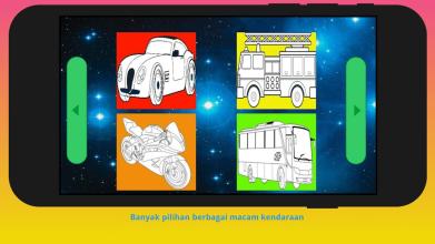 Coloring Vehicles截图2