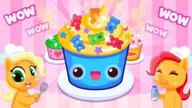 Princess pony cupcake maker截图3