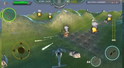 Heavy Gunship Helicopter War*截图4