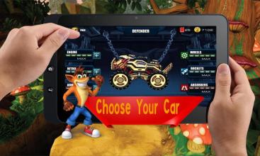 CTR Battle Jungle Racing Hill Climb截图2