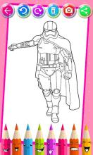 Super Hero Coloring Book for Kids New Coloring截图5