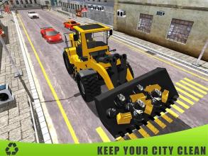 Garbage Dump Truck Trash Pickup Driving 3D截图1