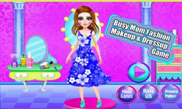 Busy mom fashion, Makeup & dressup game截图5