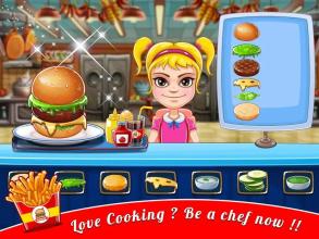 Top Burger Cooking Chef Story截图3