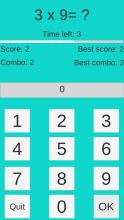 Multiplication table - exercise截图2