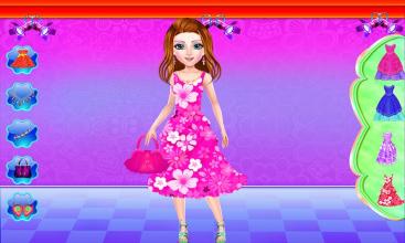 Busy mom fashion, Makeup & dressup game截图2