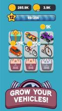 Merge Cars Vehicles - Idle & Clicker Tycoon截图3