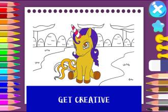 Unicorn Draw - Learn to Draw & Coloring pages截图1