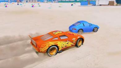 Super Hero Cars Lightning Mcqueen Car Racing Games截图5