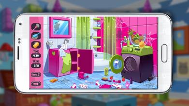 Happy Cleaning Pinky House截图4