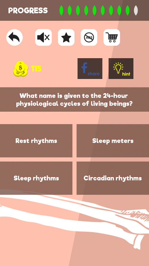 Anatomy Quiz - Free Physiology & Anatomy App截图2