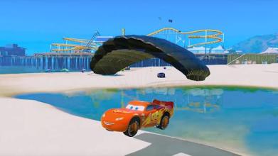 Super Hero Cars Lightning Mcqueen Car Racing Games截图4