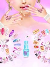 Princess Nail Salon - Fashion Nail Art Design Game截图3