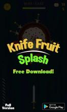 knife fruit splash截图1