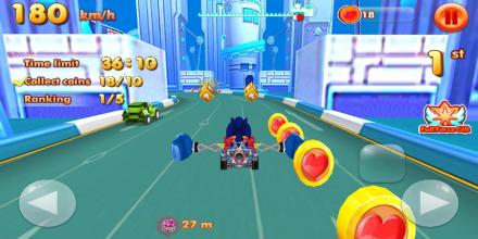 Super Sonic Micky Roadster: Kart Racing截图3