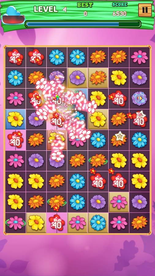 Blossom Star Match 3截图4