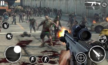 Zombie Hunter Assault Call Of War 2019截图1