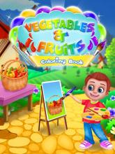 Fruits and vegetable Coloring Book截图4