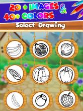 Fruits and vegetable Coloring Book截图2