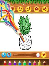 Fruits and vegetable Coloring Book截图3