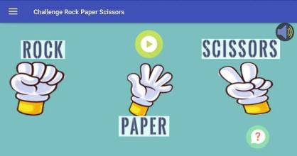 Challenge Rock Paper Scissors截图3