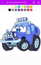 Car Coloring Book For Kids截图1