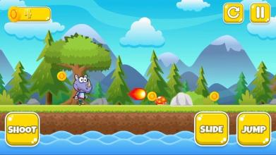 Rhino running games : Animal adventure shoot & fly截图3