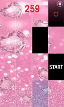 Pink Piano Tile Game截图2