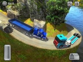 Uphill Gold Transporter Truck Drive截图1