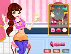 Cute Girl Makeover Salon Game : Face Makeup & Spa截图2