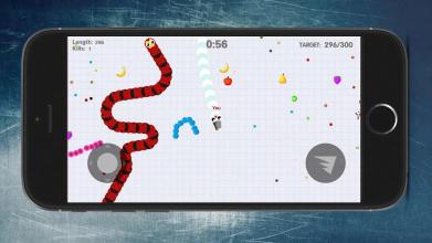 Snake IO Slither Worm截图3