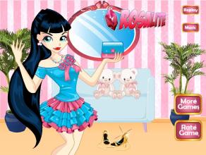 Cute Girl Makeover Salon Game : Face Makeup & Spa截图1