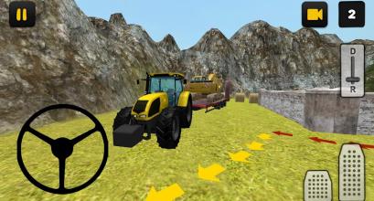 Tractor Driving 3D: Excavator Transport截图3