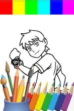 Coloring Ben Games For 10 Kids截图3